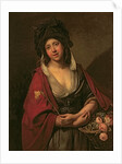The Flower Girl by Johann Zoffany