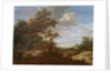 A Wooded Landscape with Cattle by Jacob Salomonsz. Ruysdael