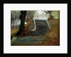 The steps at the Frederiksberg Gardens, Copenhagen by Christian Clausen