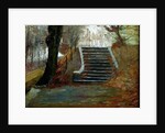 The steps at the Frederiksberg Gardens, Copenhagen by Christian Clausen
