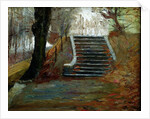 The steps at the Frederiksberg Gardens, Copenhagen by Christian Clausen
