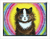 Cat in a Rainbow by Louis Wain