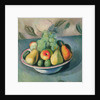 A Still Life of Fruit in a Bowl by Bernard Meninsky
