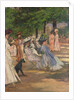 Figures in Hyde Park by Charles Edward Conder