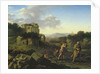 Landscape with Abraham and Isaac by Cornelis van Poelenburgh or Poelenburch