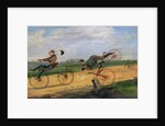A Race between Lallement Velocipedes, 1869 by Samuel Henry Alken