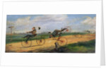 A Race between Lallement Velocipedes, 1869 by Samuel Henry Alken