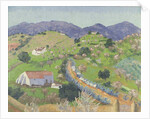 Landscape Near Lago, Algarve, Portugal by Cedric Morris