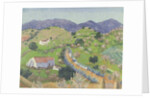 Landscape Near Lago, Algarve, Portugal by Cedric Morris