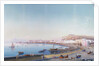 Naples from Mergellina by P. Lapira