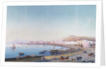 Naples from Mergellina by P. Lapira