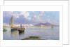 Naples, from Mergellina by Giuseppe Carelli
