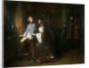 Louis XI of France surprising the Queen instructing the Dauphin contrary to his will by Claude Jacquand