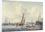 A View of Greenwich and Deptford showing the Royal Naval College and the Royal Dockyard, 1789 by William Anderson