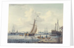 A View of Greenwich and Deptford showing the Royal Naval College and the Royal Dockyard, 1789 by William Anderson