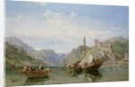 Angera on Lake Maggiore by George Clarkson Stanfield