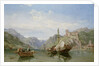 Angera on Lake Maggiore by George Clarkson Stanfield