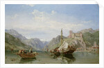 Angera on Lake Maggiore by George Clarkson Stanfield