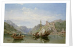Angera on Lake Maggiore by George Clarkson Stanfield