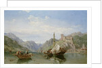 Angera on Lake Maggiore by George Clarkson Stanfield