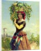 An Italian Fruit Seller by John Adam P. Houston