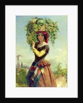 An Italian Fruit Seller by John Adam P. Houston