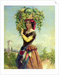An Italian Fruit Seller by John Adam P. Houston