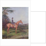 Miss A.L.North on 'Ivanhoe' by Heywood Hardy