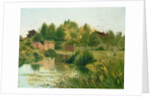 The Village Pond, 1879 by Ernest Parton