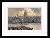 St.Paul's from the River by George Hyde Pownall
