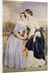 Mrs Partridge and her sister Miss Croker, c.1850 by George Richmond