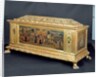 Cassone with panels depicting The Continence of Scipio and allegories of Fortitude and Prudence by Anonymous