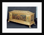 Cassone with panels depicting The Continence of Scipio and allegories of Fortitude and Prudence by Anonymous