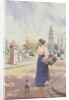 A Parisian flower seller, 1898 by Alfred Jr. Glendening