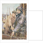 Hauling in the net by Henry Meynell Rheam