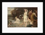 Diana and her Hand Maidens by Fernand Le Quesne