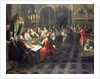 Belshazzar's Feast, c.1600 by Jan Harmensz. Mutter