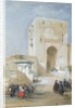 The Gate of Justice, Entrance to the Alhambra, 1833 by David Roberts