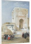 The Gate of Justice, Entrance to the Alhambra, 1833 by David Roberts