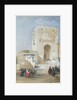The Gate of Justice, Entrance to the Alhambra, 1833 by David Roberts