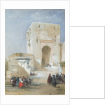 The Gate of Justice, Entrance to the Alhambra, 1833 by David Roberts