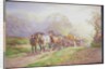 A Logging Team returning Home by Charles James Adams