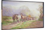 A Logging Team returning Home by Charles James Adams
