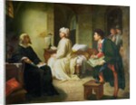 Guido Reni sketching Beatrice Cenci by Italian School