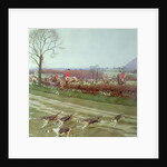 The Cheshire - away from Tattenhall, 1912 by Cecil Charles Windsor Aldin