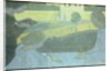 Martha and Mary, first version on the verso of the finished painting, 1896 by Maurice Denis