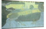 Martha and Mary, first version on the verso of the finished painting, 1896 by Maurice Denis