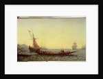 Harbour in Constantinople, 1880s by Felix Ziem