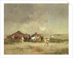 Arab Encampment, 1872 by Victor-Pierre Huguet