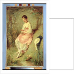 Young Girl with a Nest, late 1860s by Charles Joshua Chaplin